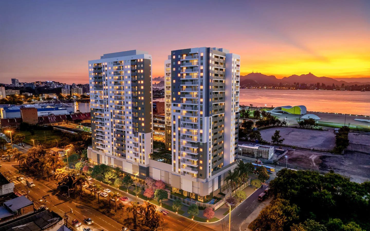 Fachada do Rio Branco 220 – Cury Centro Niterói